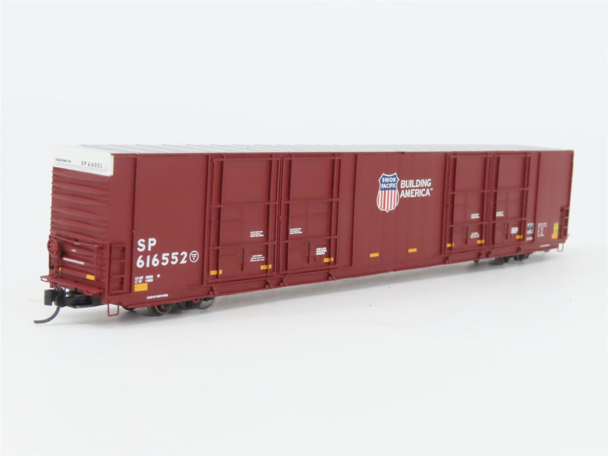 N Scale TrainWorx 2807-06 SP UP Union Pacific 86&#39; Auto Parts Box Car #616552