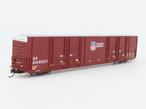 N Scale TrainWorx 2807-06 SP UP Union Pacific 86' Auto Parts Box Car #616552