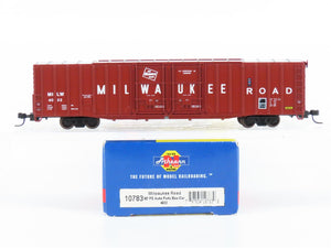 N Scale Athearn 10783 MILW Milwaukee Road 60' PS Auto Parts Boxcar #4022
