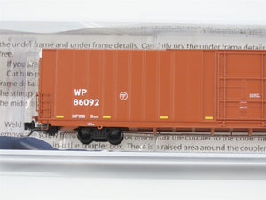 N Scale TrainWorx 2907-10 WP UP Union Pacific 86' Auto Parts Box Car #86092