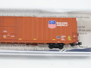 N Scale TrainWorx 2907-10 WP UP Union Pacific 86' Auto Parts Box Car #86092