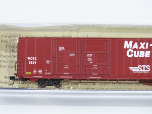 N Scale TrainWorx 2878-03 WCRC STS Maxi-Cube 86' Auto Parts Box Car #8634