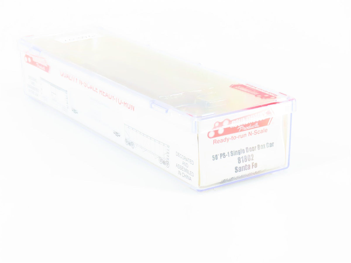 N Scale Roundhouse 81802 ATSF Santa Fe &quot;Super Chief&quot; 50&#39; PS-1 Boxcar #17109