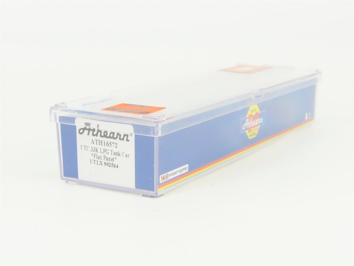 N Scale Athearn ATH16572 UTLX Flat Panel Tank Car #902564