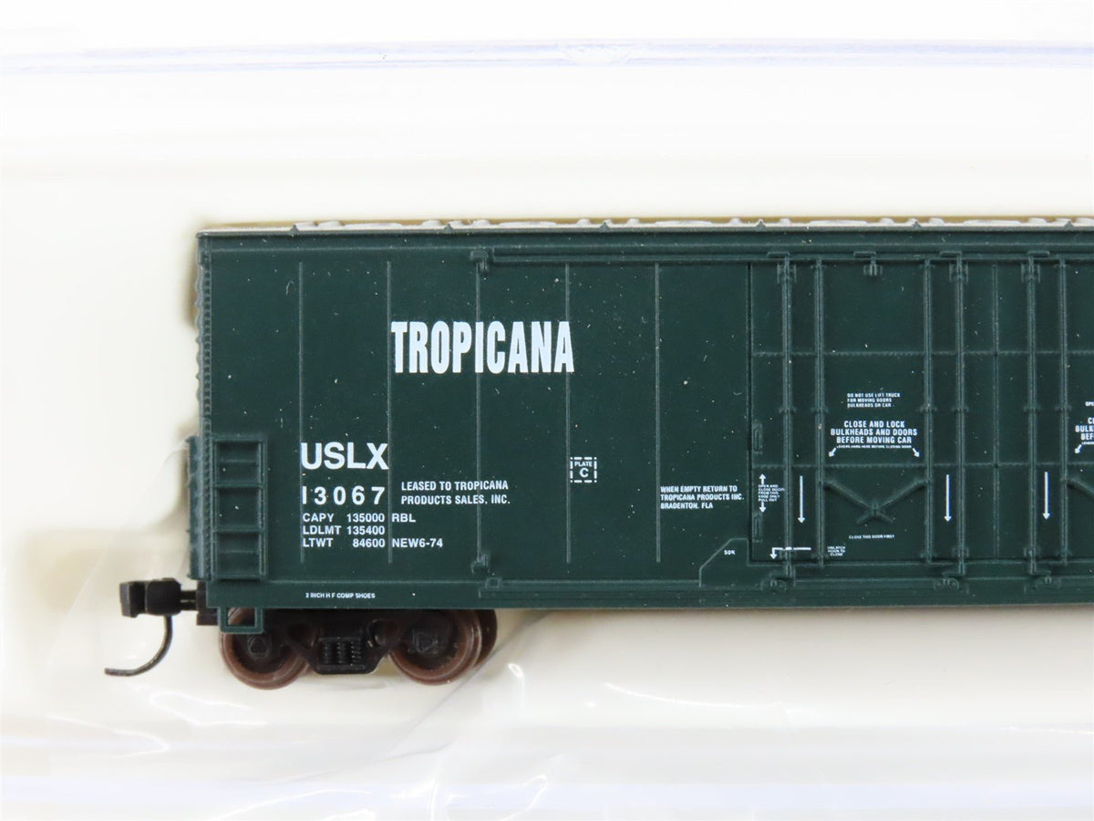 N Scale Atlas 31052 USLX Tropicana 50&#39; Evans DPD Boxcar #13067
