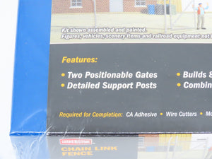 HO 1/87 Scale Walthers Cornerstone Kit #933-3125 Chain Link Fence - Sealed