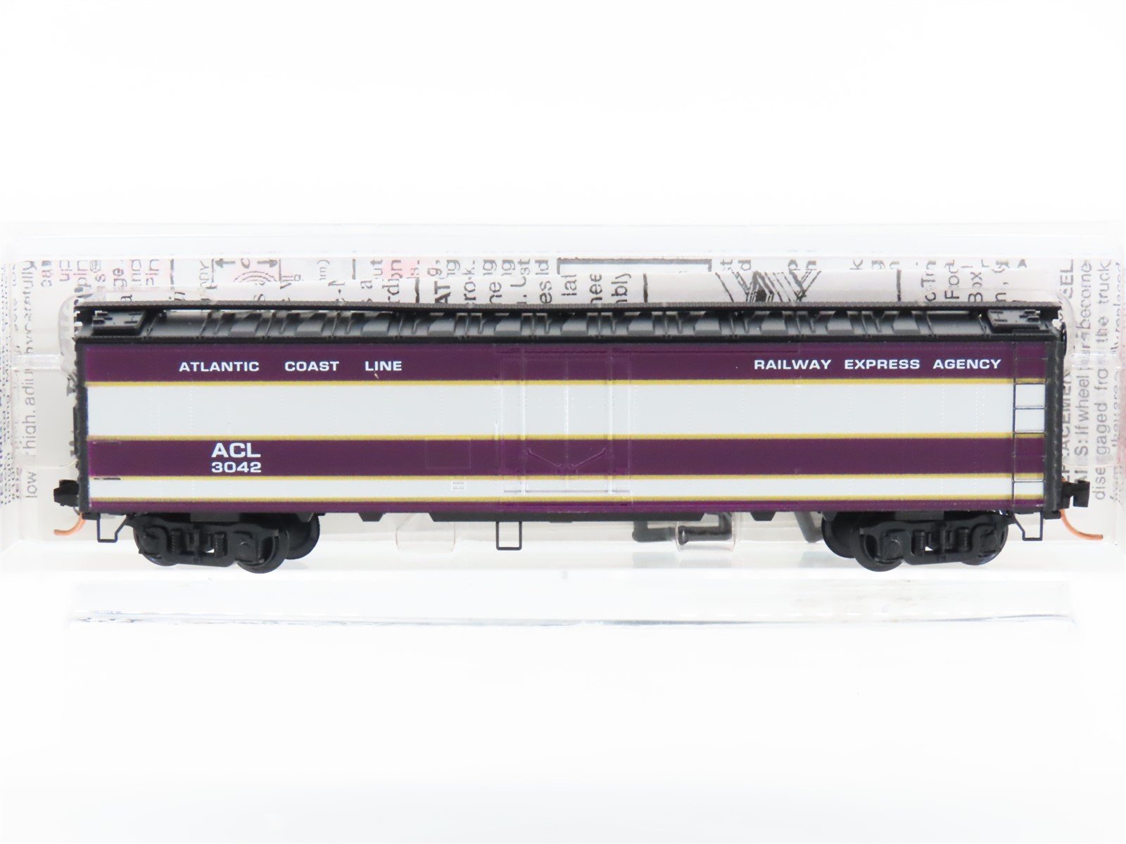 N Scale Micro-Trains MTL 52040 ACL Atlantic Coast Line 52' Express Reefer #3042