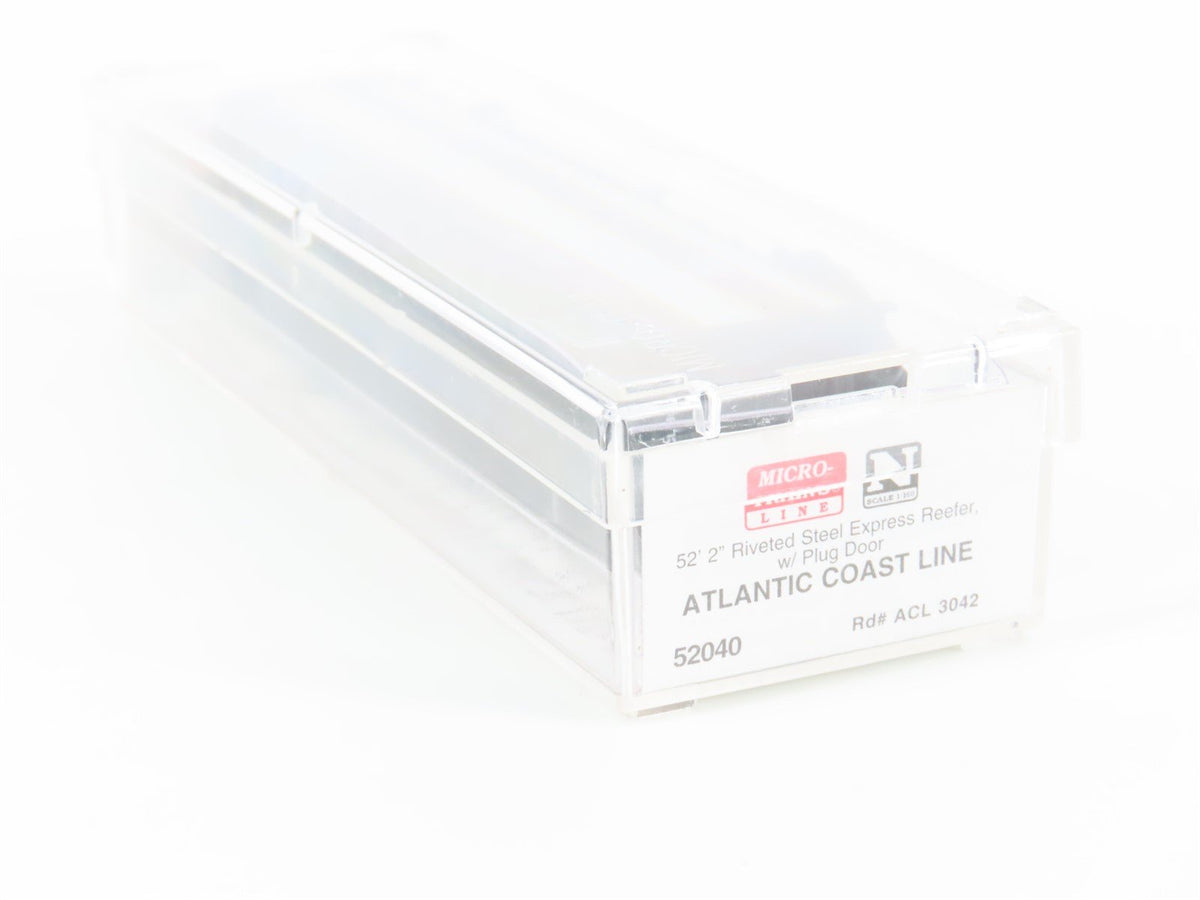 N Scale Micro-Trains MTL 52040 ACL Atlantic Coast Line 52&#39; Express Reefer #3042