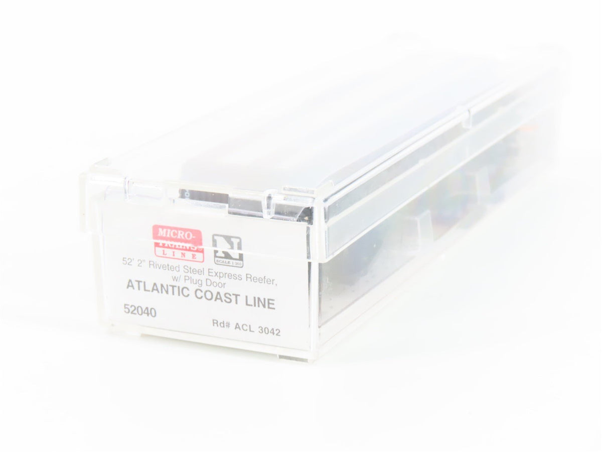 N Scale Micro-Trains MTL 52040 ACL Atlantic Coast Line 52&#39; Express Reefer #3042