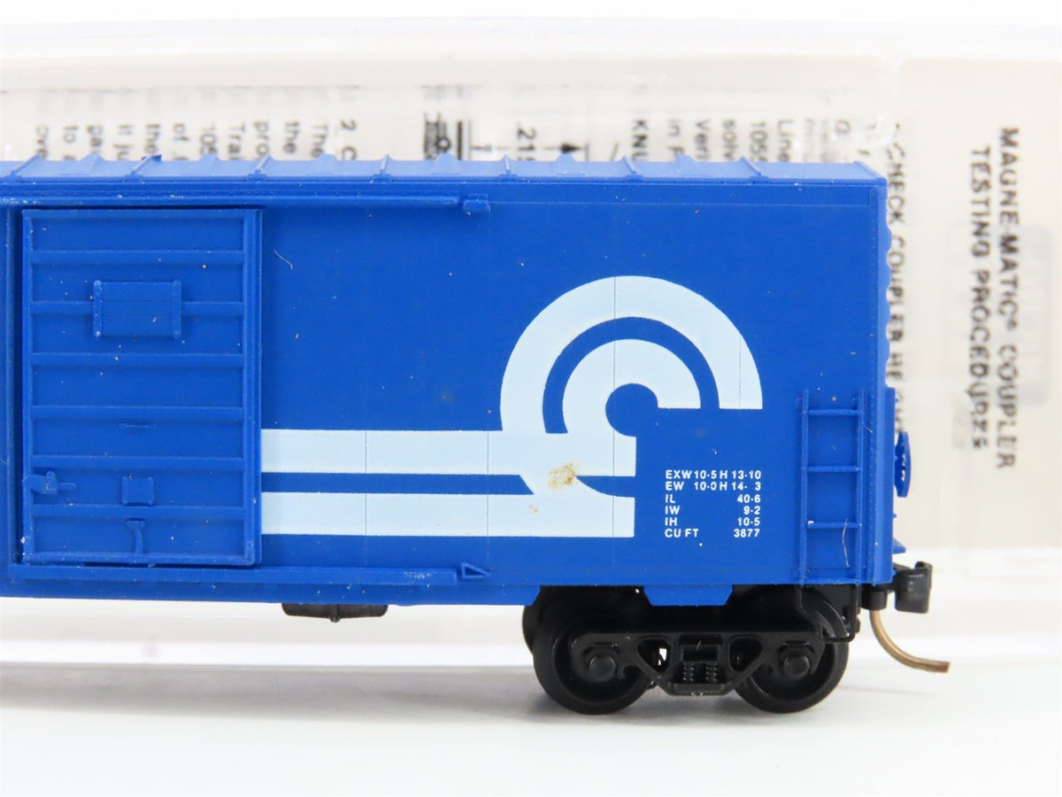 N Scale MicroTrains MTL 24130 CR Conrail 40&#39; Standard Single Door Boxcar #252689