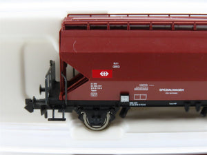 N Scale Fleischmann 830312 SBB CFF FFS Swiss Federal Grain Silo Wagon 2-Pack