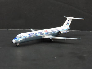 1:400 Aero Classics Die-Cast ZAS Egypt McDonnell Douglas DC-9-30 Aircraft YU-AHJ