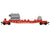 N Micro-Trains MTL 04500810 UP MoW 50' Flat Car #904500 w/ EMD 645 Engine Load