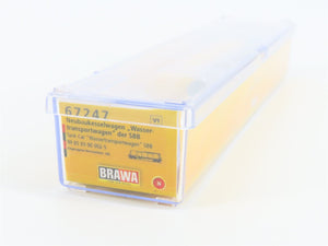 N Scale BRAWA 67247 SBB CFF FFS Swiss Era VI Modern Water Tank Car #002-5