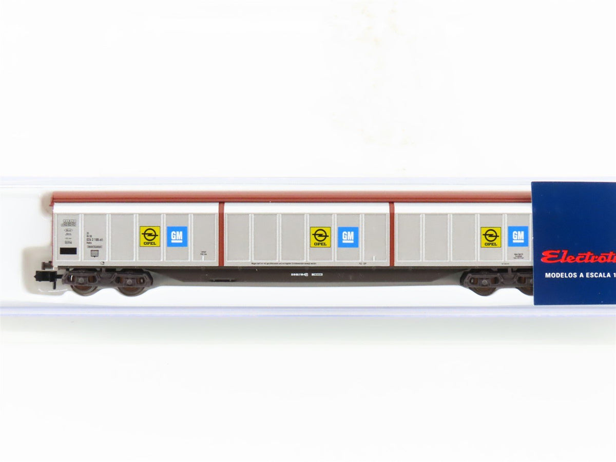 N Electrotren 7715K DB German Opel-GM Type &quot;Habis&quot; Sliding Wall Box Car #188-8P
