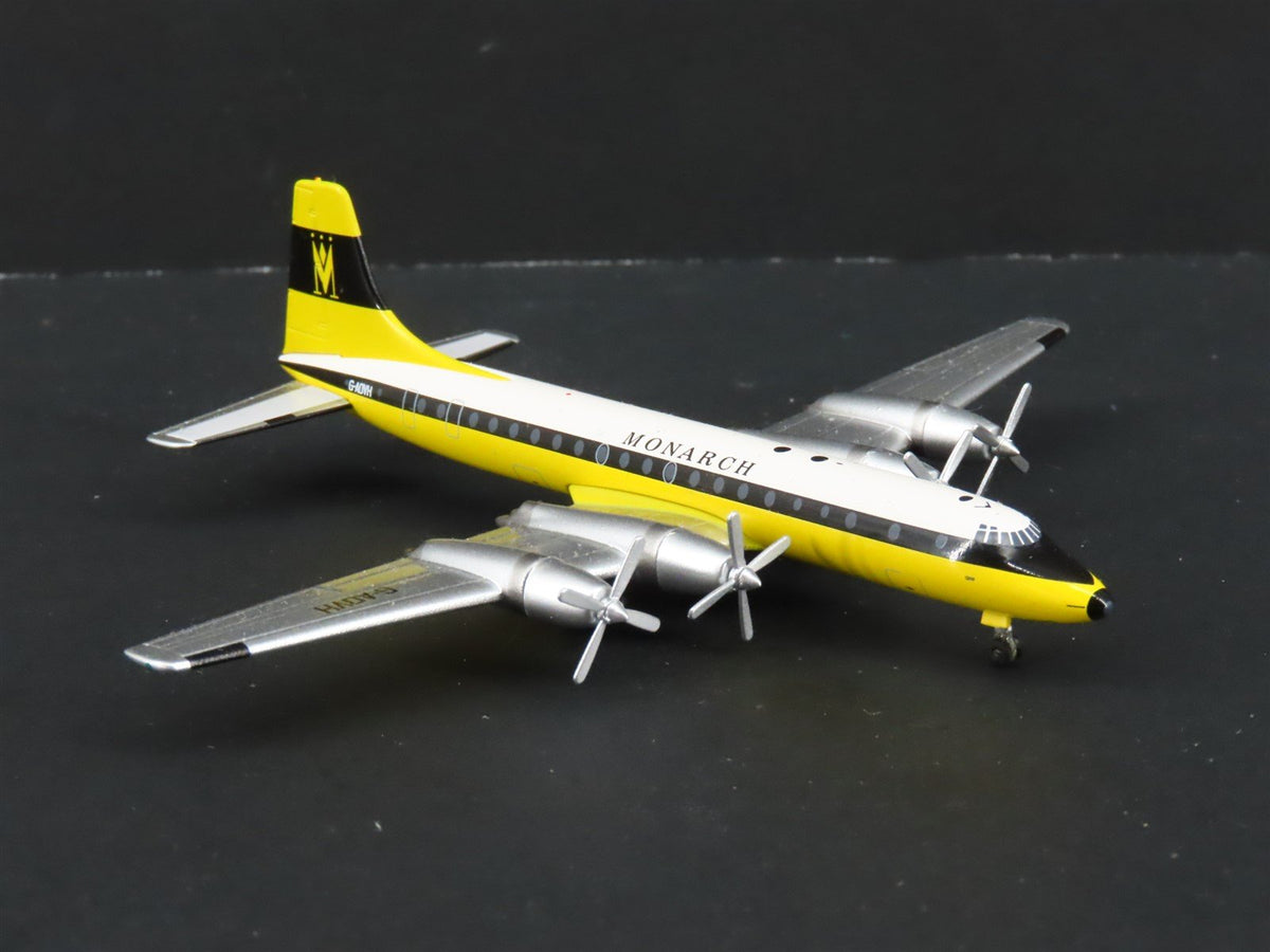 1:400 Aero Classics Die-Cast Monarch Bristol Britannia Airliner G-AOVH