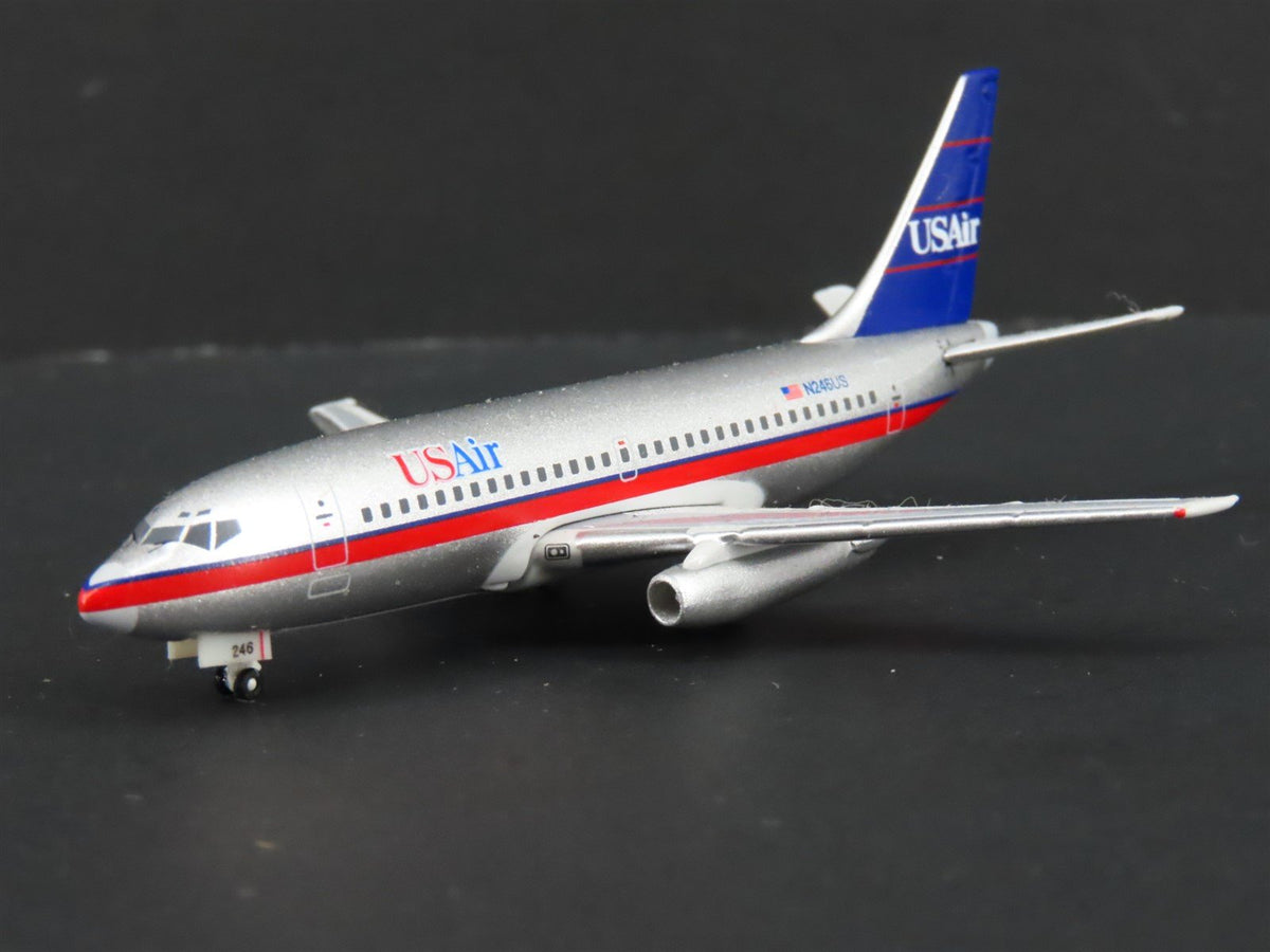 1:400 Seattle Model Aircraft Co Die-Cast US Air Boeing 737-200 Airliner N246US