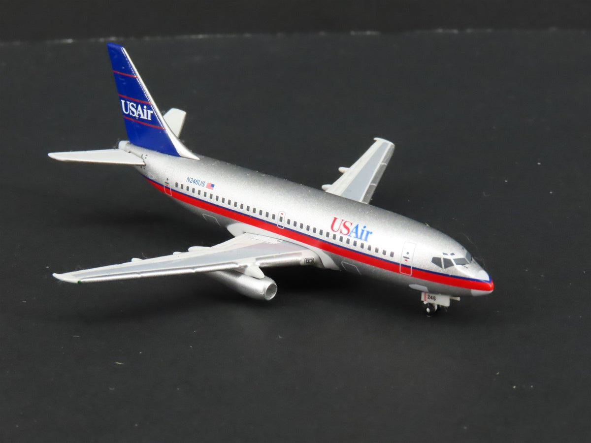 1:400 Seattle Model Aircraft Co Die-Cast US Air Boeing 737-200 Airliner N246US