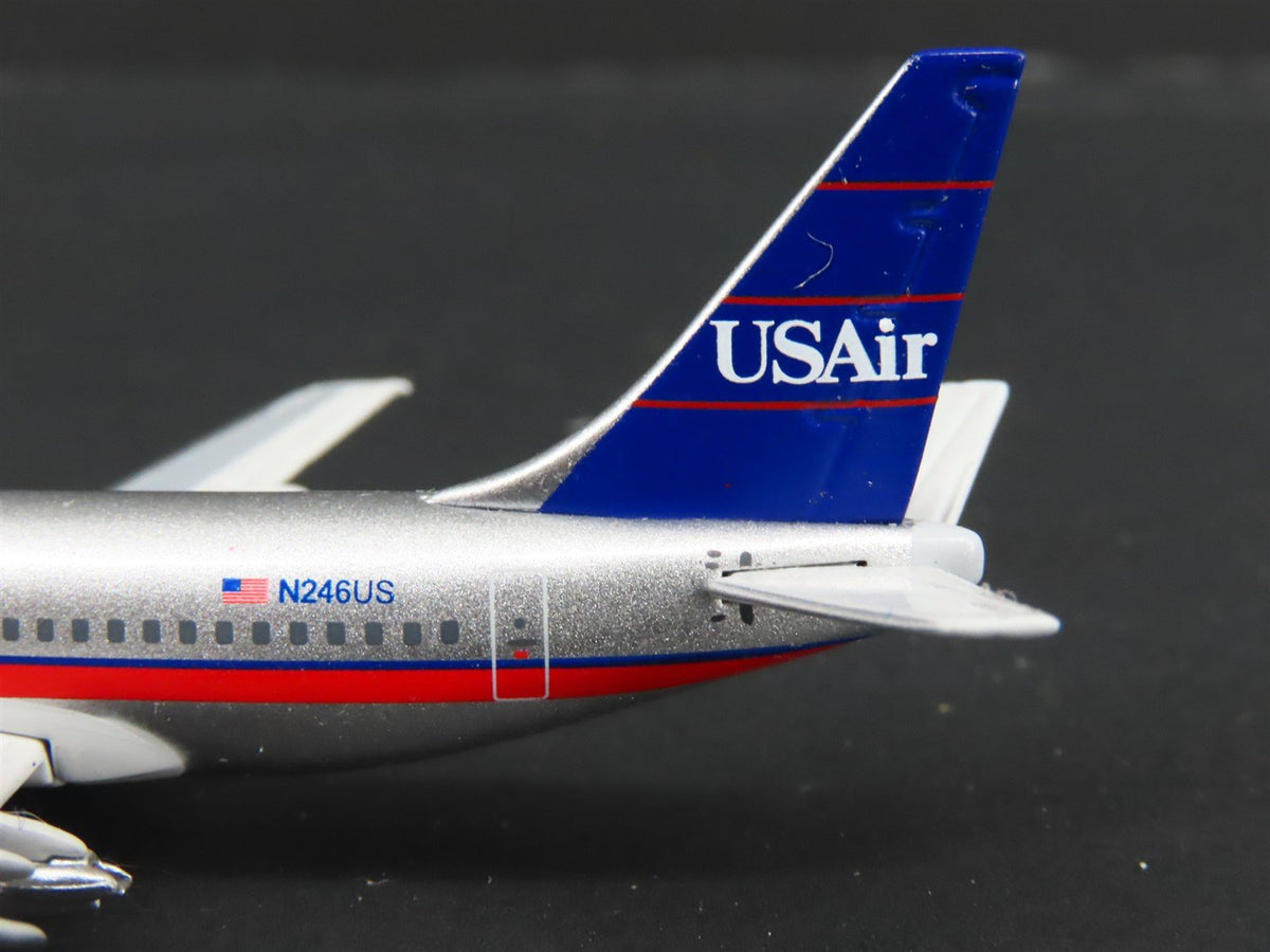 1:400 Seattle Model Aircraft Co Die-Cast US Air Boeing 737-200 Airliner N246US