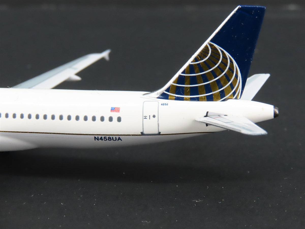 1:400 Aero Classics Baby Bus Die-Cast United Airlines Airbus A320-232 Airliner