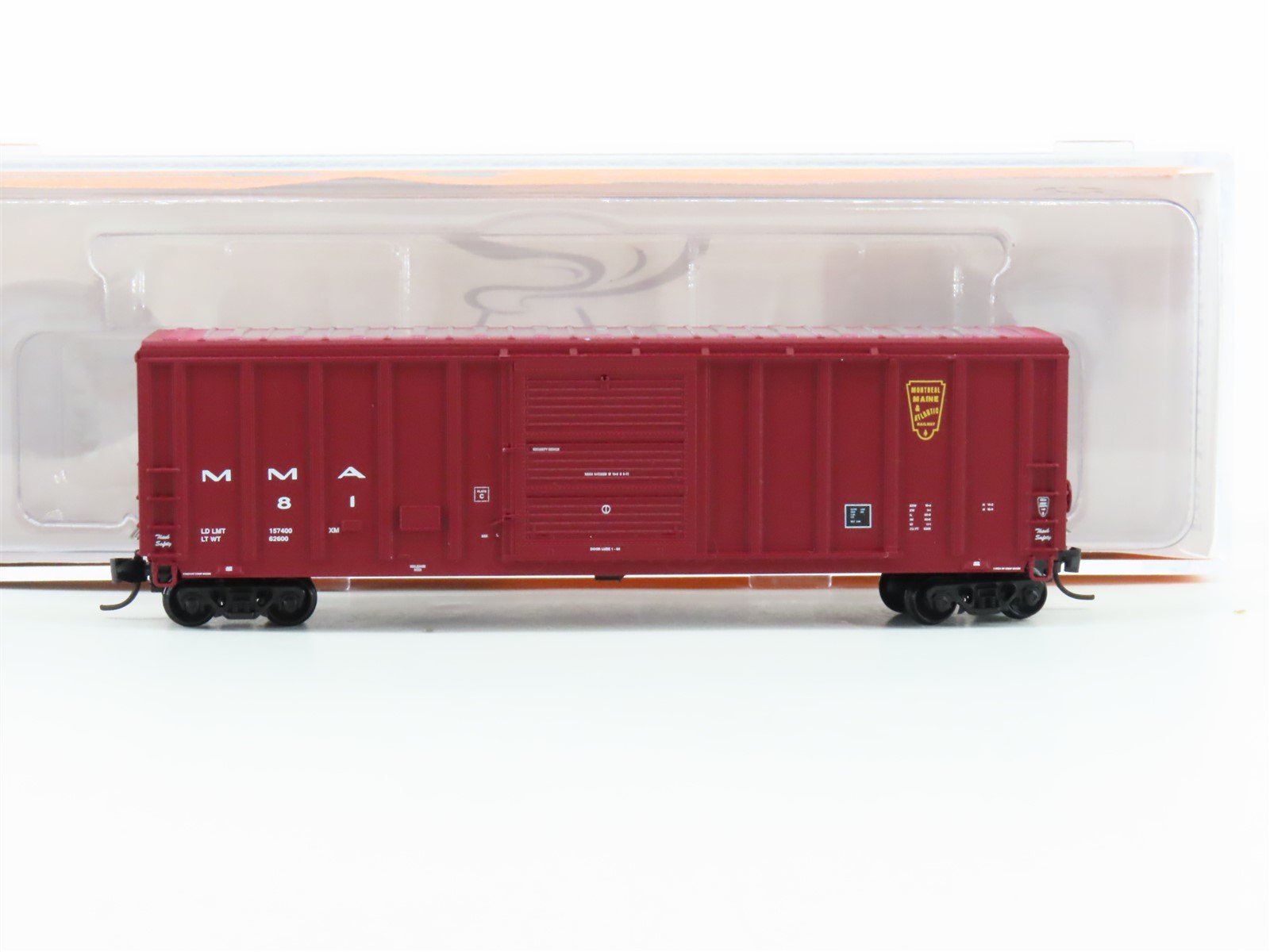 N Fox Valley FVM 8116-3 MMA Montreal Maine & Atlantic 50' PS 5344 Box Car #81