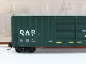 N Scale Fox Valley FVM 8085-4 BAR Bangor & Aroostook 50' FMC 5283 Box Car #9594