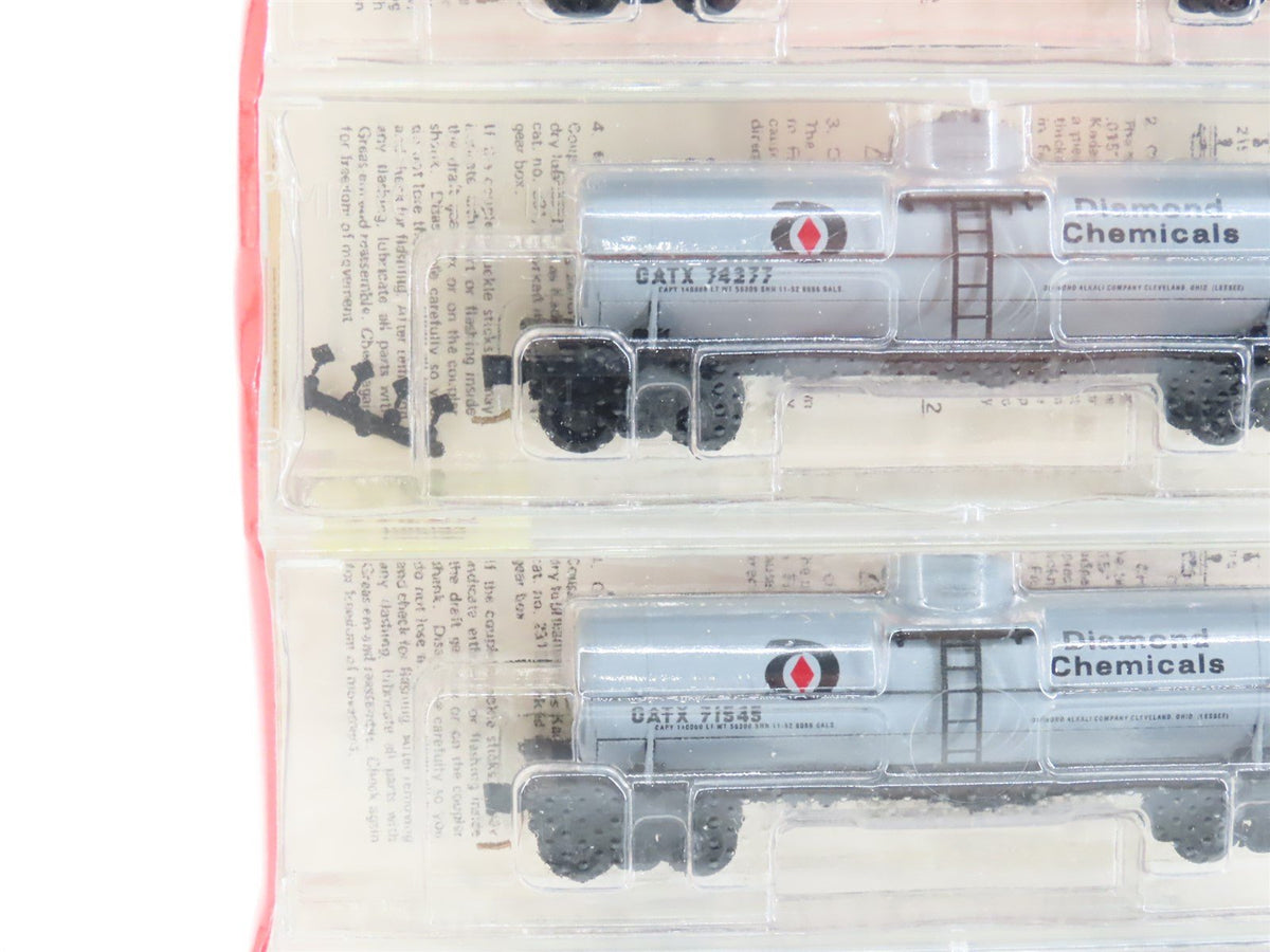 N Kadee Micro-Trains MTL 65192 GATX Diamond Chemicals Tank Car 6-Pack - Sealed