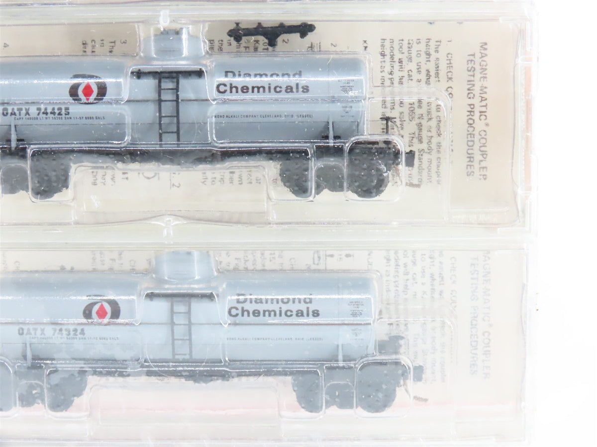 N Kadee Micro-Trains MTL 65192 GATX Diamond Chemicals Tank Car 6-Pack - Sealed