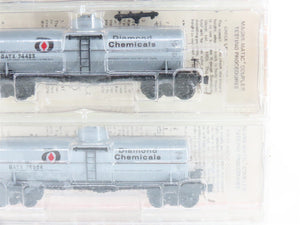 N Kadee Micro-Trains MTL 65192 GATX Diamond Chemicals Tank Car 6-Pack - Sealed