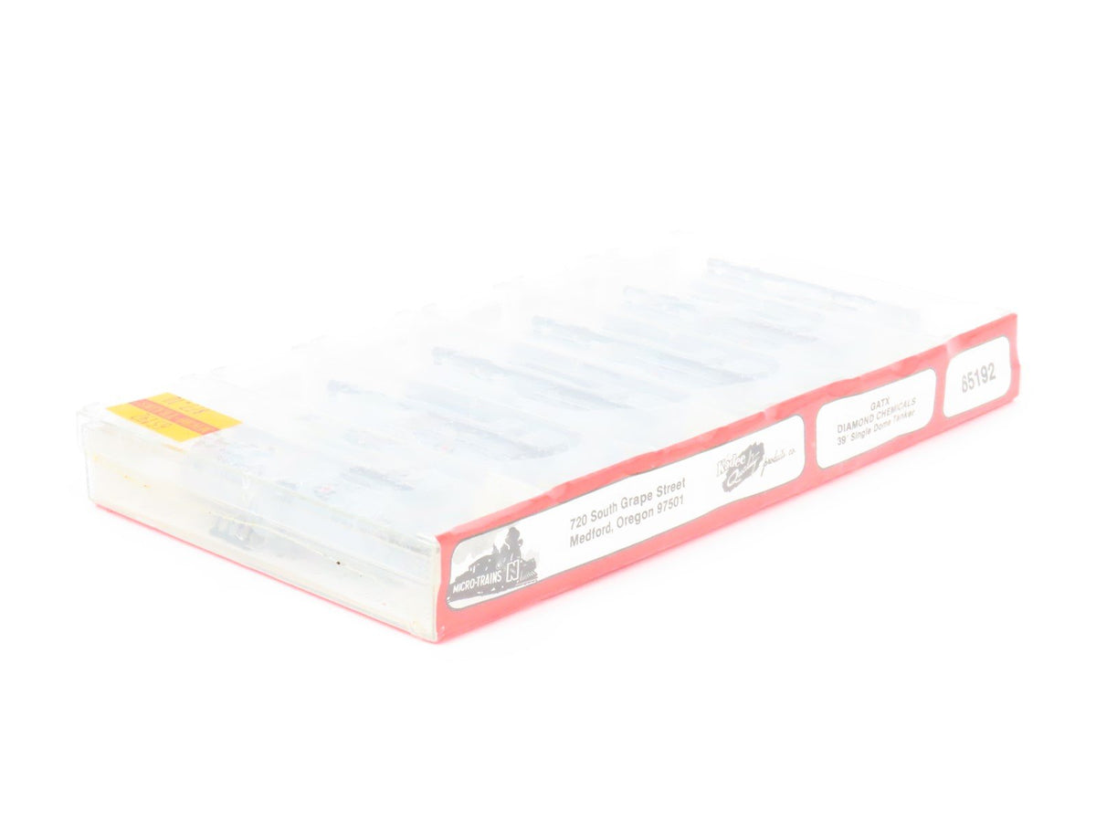 N Kadee Micro-Trains MTL 65192 GATX Diamond Chemicals Tank Car 6-Pack - Sealed