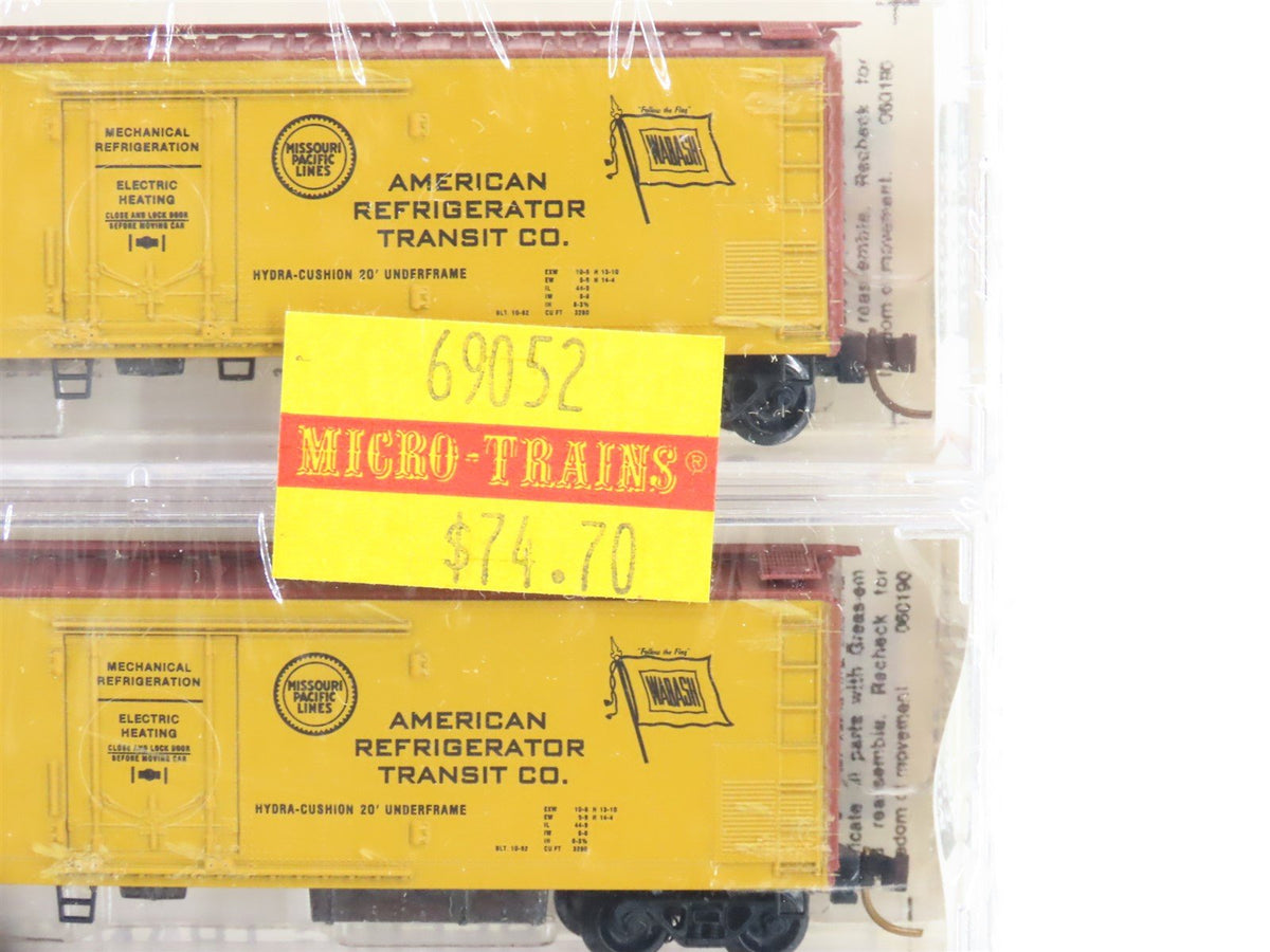 N Kadee Micro-Trains MTL 69052 RMDX American Refrigerator Reefer 6-Pack - Sealed