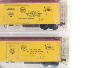 N Kadee Micro-Trains MTL 69052 RMDX American Refrigerator Reefer 6-Pack - Sealed