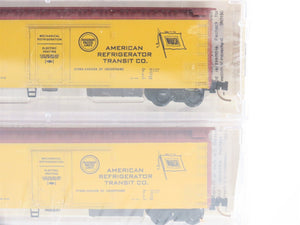 N Kadee Micro-Trains MTL 69052 RMDX American Refrigerator Reefer 6-Pack - Sealed