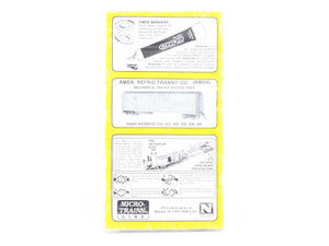 N Kadee Micro-Trains MTL 69052 RMDX American Refrigerator Reefer 6-Pack - Sealed