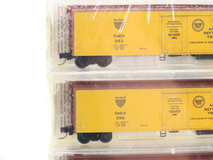 N Kadee Micro-Trains MTL 69052 RMDX American Refrigerator Reefer 6-Pack - Sealed