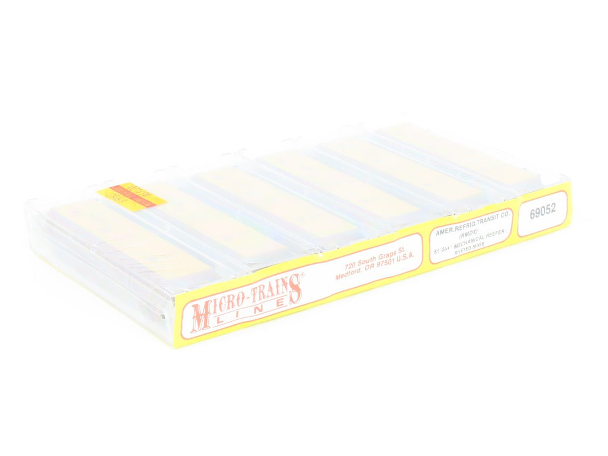 N Kadee Micro-Trains MTL 69052 RMDX American Refrigerator Reefer 6-Pack - Sealed