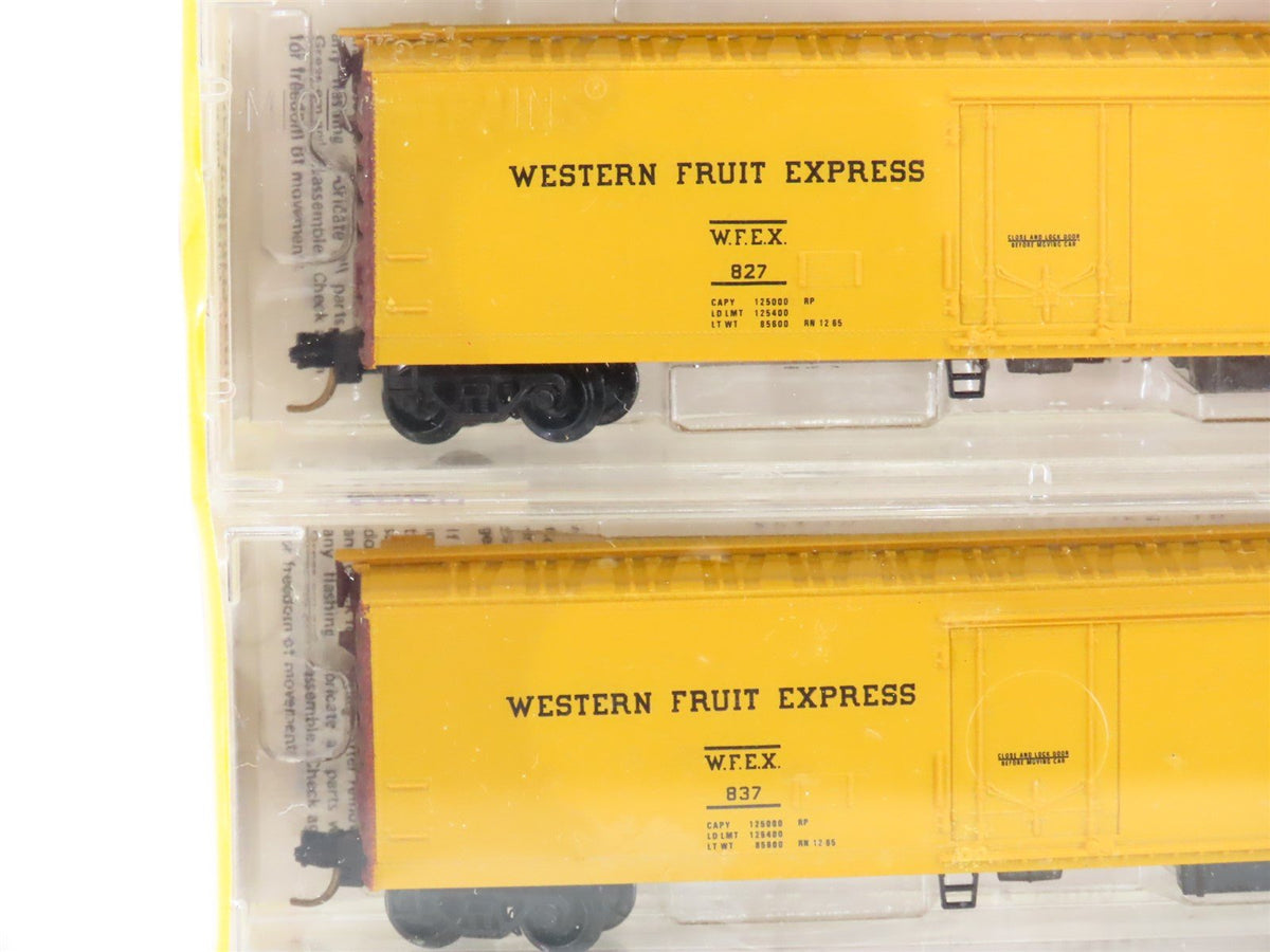 N Kadee Micro-Trains MTL 69012 WFEX Western Fruit Express Reefer 6-Pack - Sealed