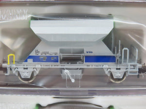 N Fleischmann 822703 BLS Single-Bay Side-Unloading Ballast Hoppers 2-Pack w/Load