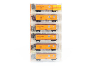 N Kadee Micro-Trains MTL 47062 SP UP Pacific Fruit Express Reefer 6-Pack Sealed