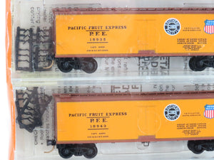 N Kadee Micro-Trains MTL 47062 SP UP Pacific Fruit Express Reefer 6-Pack Sealed