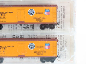 N Kadee Micro-Trains MTL 47062 SP UP Pacific Fruit Express Reefer 6-Pack Sealed
