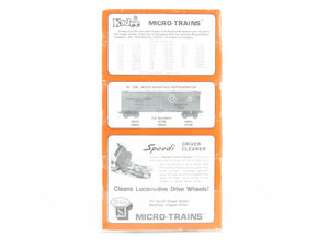 N Kadee Micro-Trains MTL 47062 SP UP Pacific Fruit Express Reefer 6-Pack Sealed