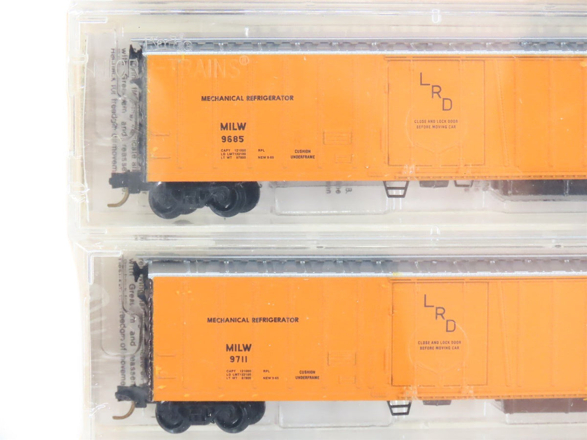 N Kadee Micro-Trains MTL 70042 MILW Milwaukee Road Reefer 6-Pack - Sealed