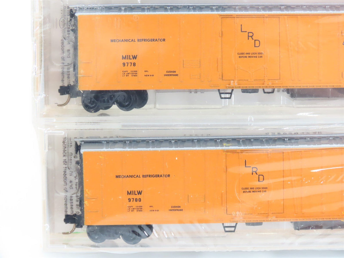 N Kadee Micro-Trains MTL 70042 MILW Milwaukee Road Reefer 6-Pack - Sealed