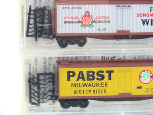 N Scale Kadee Micro-Trains MTL 47032 Beverage Six-Pack 40' Wood Reefers - Sealed
