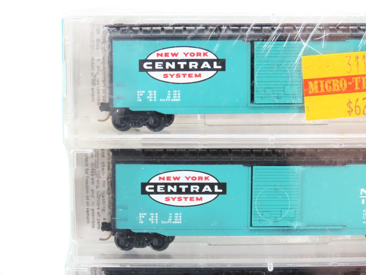 N Scale Micro-Trains MTL Kadee 31192 NYC New York Central Boxcar 6-Pack SEALED