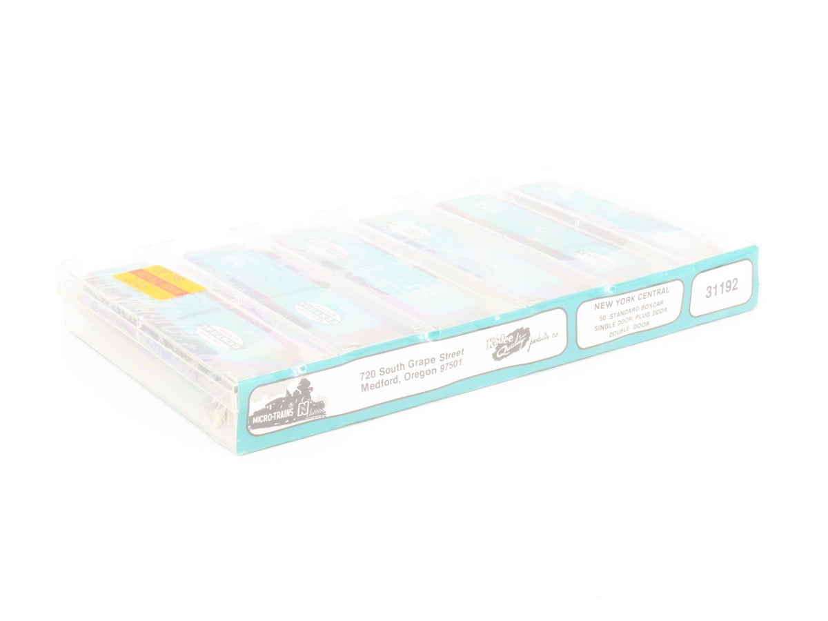 N Scale Micro-Trains MTL Kadee 31192 NYC New York Central Boxcar 6-Pack SEALED
