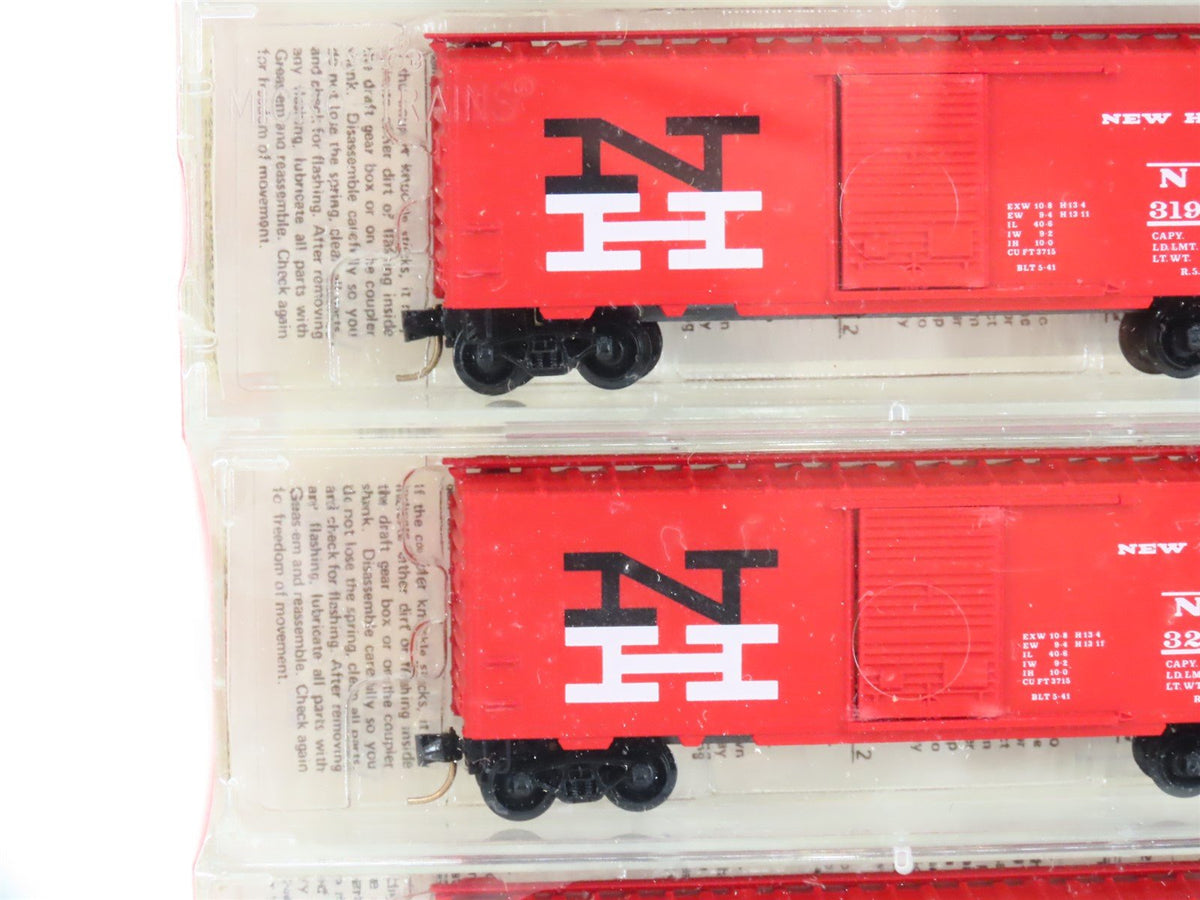 N Scale Micro-Trains MTL Kadee 20832 NH New Haven Boxcar 6-Pack SEALED