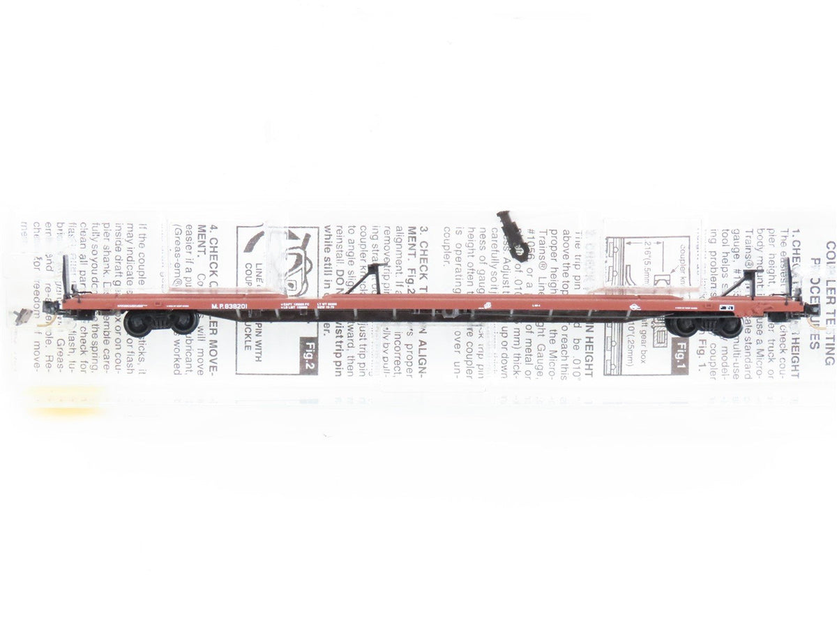 N Scale Micro-Trains MTL 71040 MP Missouri Pacific 89&#39; TOFC Flat Car 838201