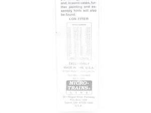 N Scale Micro-Trains MTL 71040 MP Missouri Pacific 89' TOFC Flat Car 838201